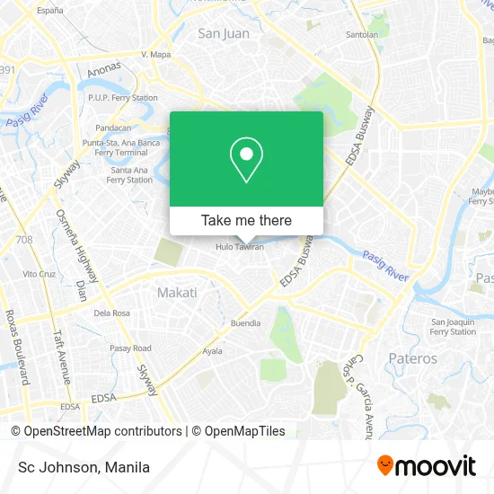 Sc Johnson map