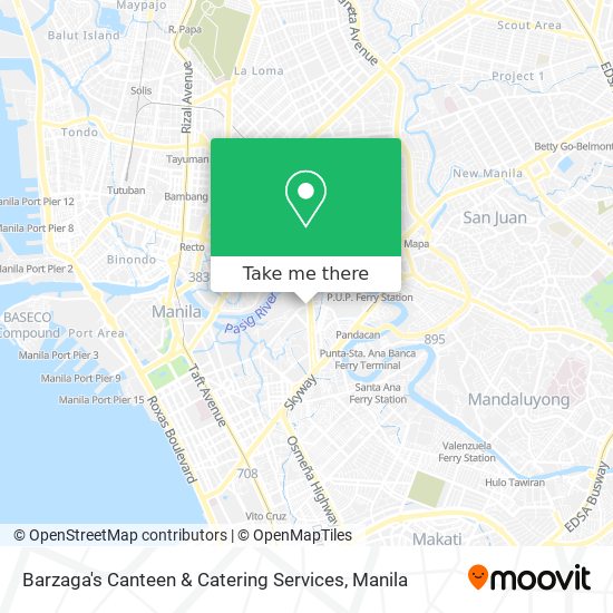 Barzaga's Canteen & Catering Services map