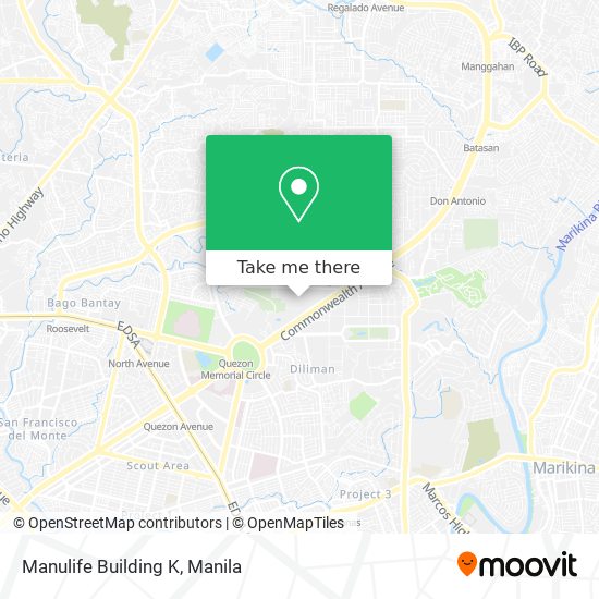 Manulife Building K map