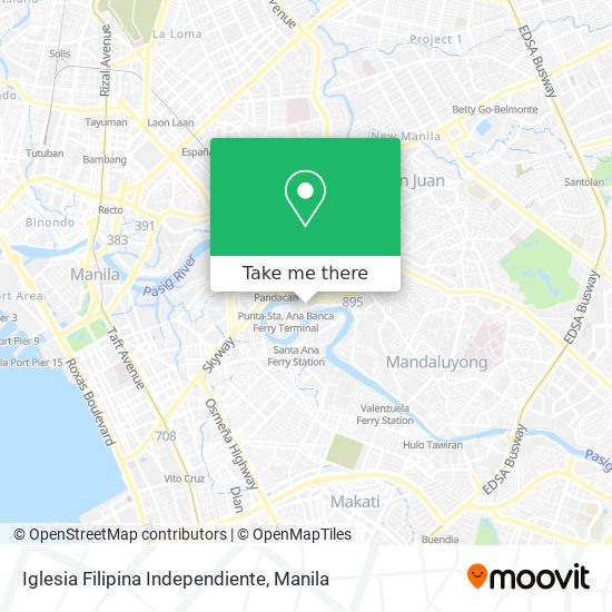 Iglesia Filipina Independiente map