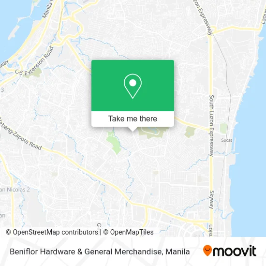 Beniflor Hardware & General Merchandise map