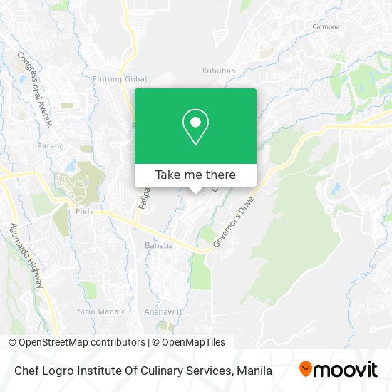 Chef Logro Institute Of Culinary Services map