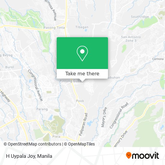 H Uypala Joy map
