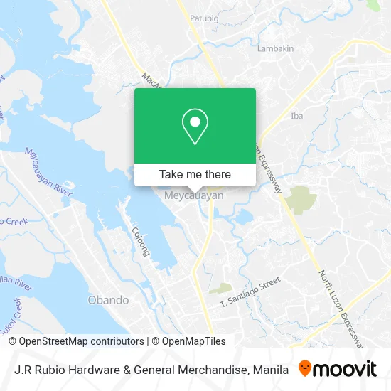 J.R Rubio Hardware & General Merchandise map