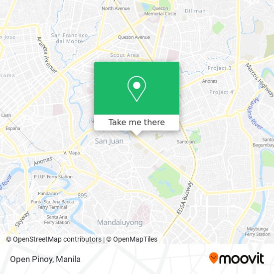 Open Pinoy map