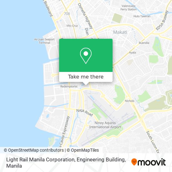 Light Rail Manila Corporation, Engineering Building map
