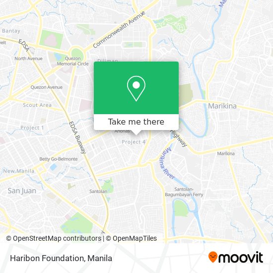 Haribon Foundation map