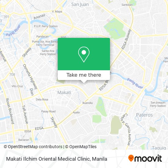 Makati Ilchim Oriental Medical Clinic map