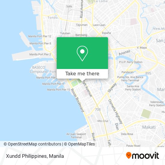 Xundd Philippines map