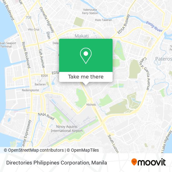 Directories Philippines Corporation map