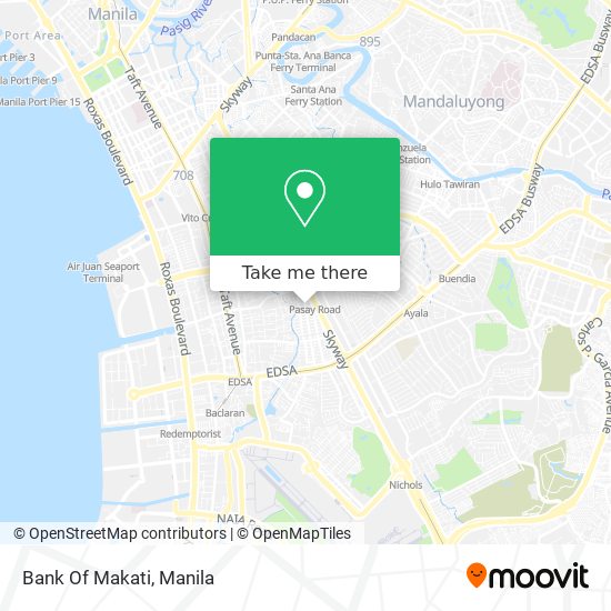 Bank Of Makati map