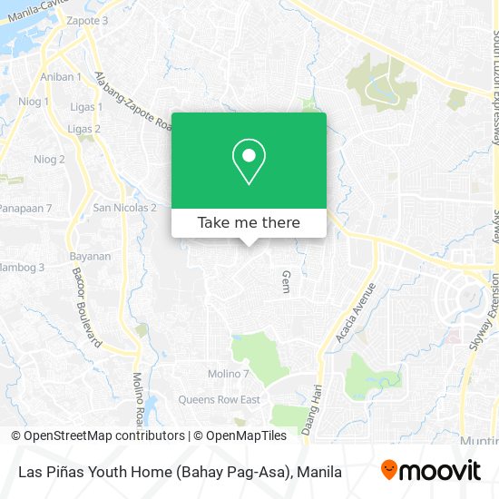 Las Piñas Youth Home  (Bahay Pag-Asa) map