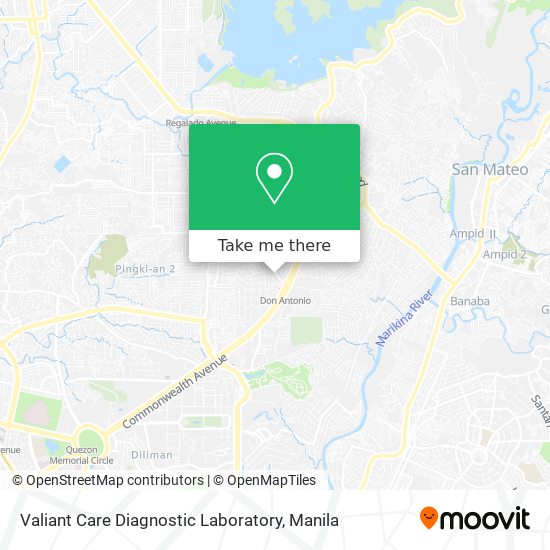 Valiant Care Diagnostic Laboratory map