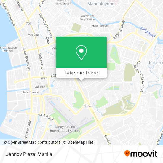 Jannov Plaza map