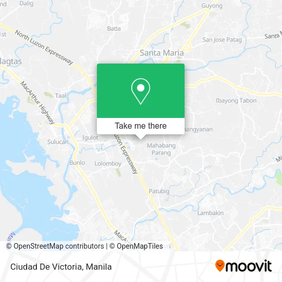 Ciudad De Victoria map