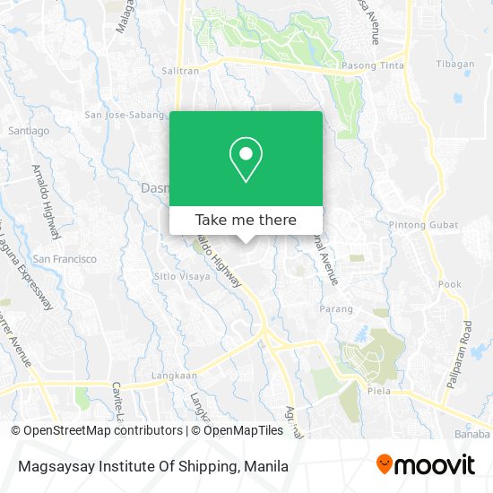 Magsaysay Institute Of Shipping map