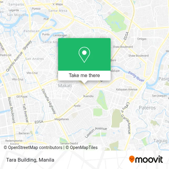Tara Building map