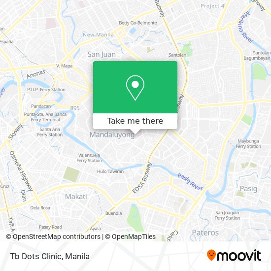 Tb Dots Clinic map