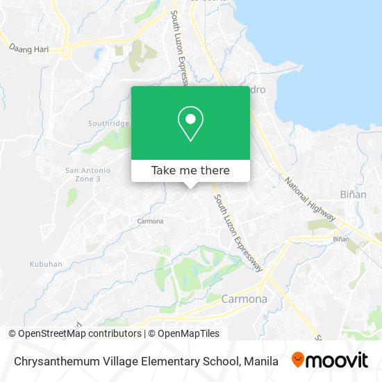 Chrysanthemum Village Elementary School map