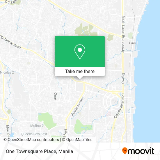 One Townsquare Place map