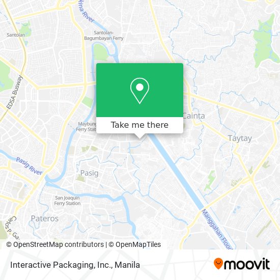 Interactive Packaging, Inc. map