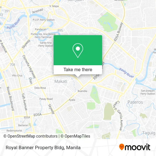 Royal Banner Property Bldg map