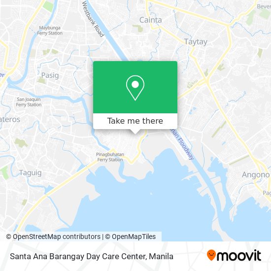 Santa Ana Barangay Day Care Center map
