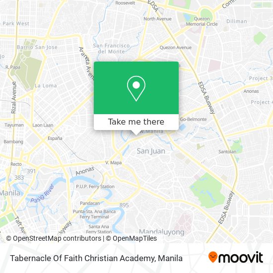 Tabernacle Of Faith Christian Academy map