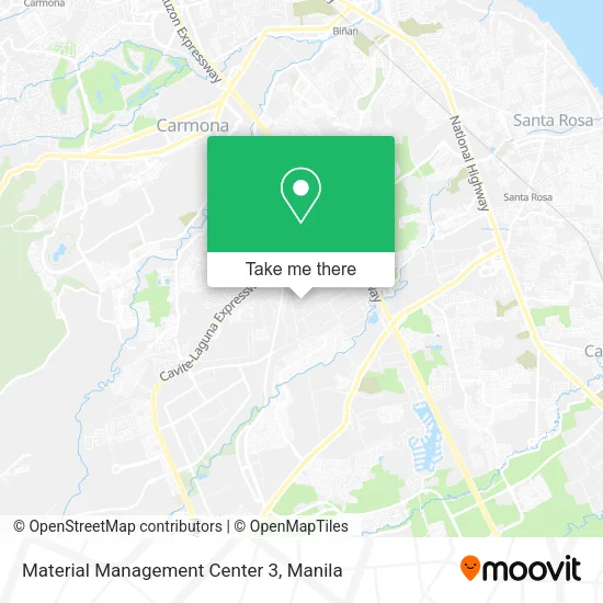 Material Management Center 3 map