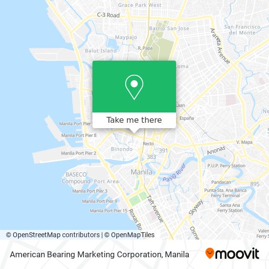 American Bearing Marketing Corporation map