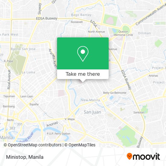 Ministop map