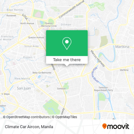 Climate Car Aircon map