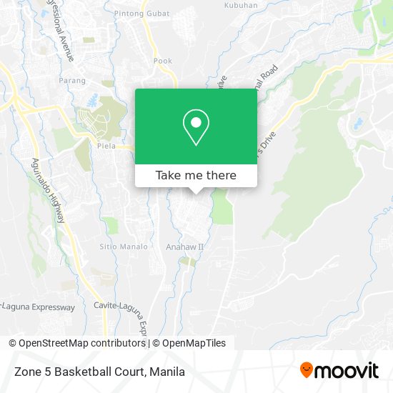 Zone 5 Basketball Court map