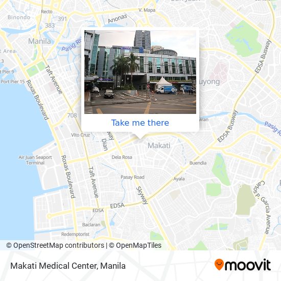 Makati Medical Center map