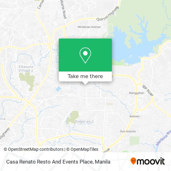 Casa Renato Resto And Events Place map