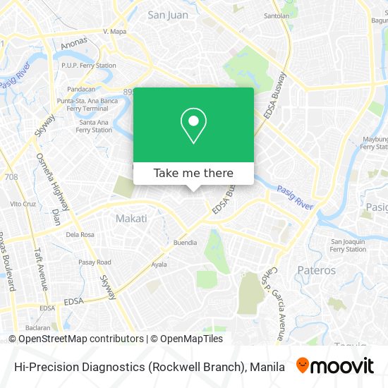 Hi-Precision Diagnostics (Rockwell Branch) map