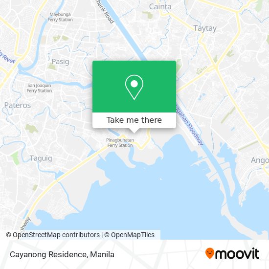 Cayanong Residence map