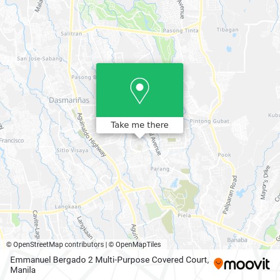 Emmanuel Bergado 2 Multi-Purpose Covered Court map