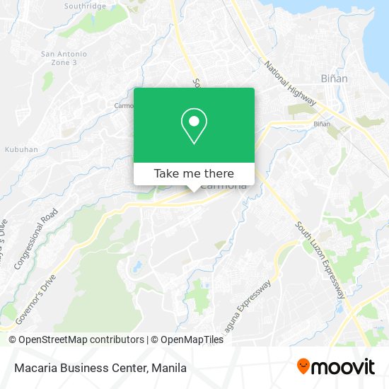 Macaria Business Center map