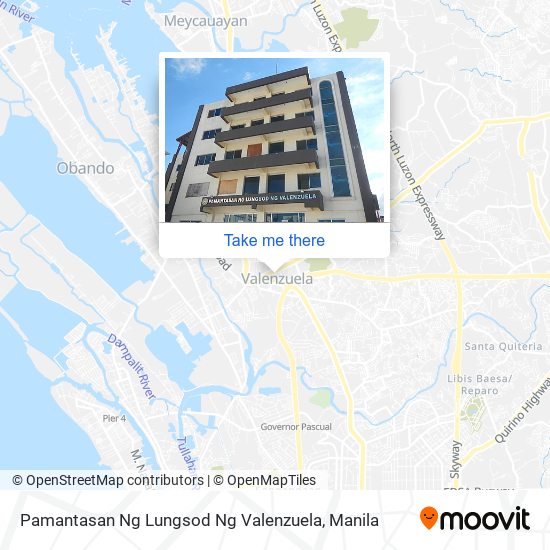 Pamantasan Ng Lungsod Ng Valenzuela map