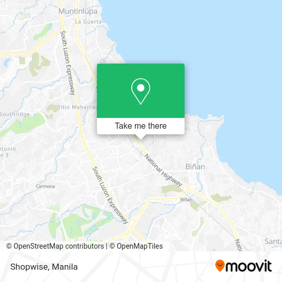 Shopwise map