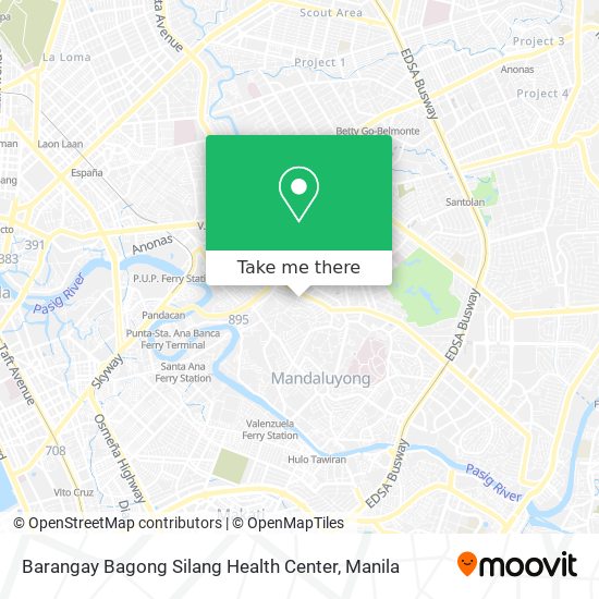 Barangay Bagong Silang Health Center map
