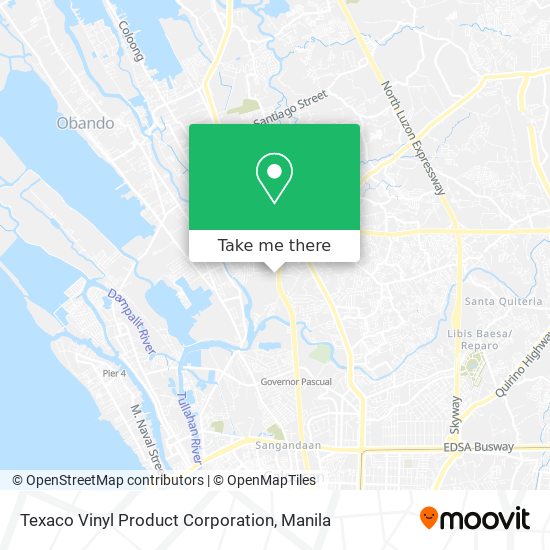 Texaco Vinyl Product Corporation map