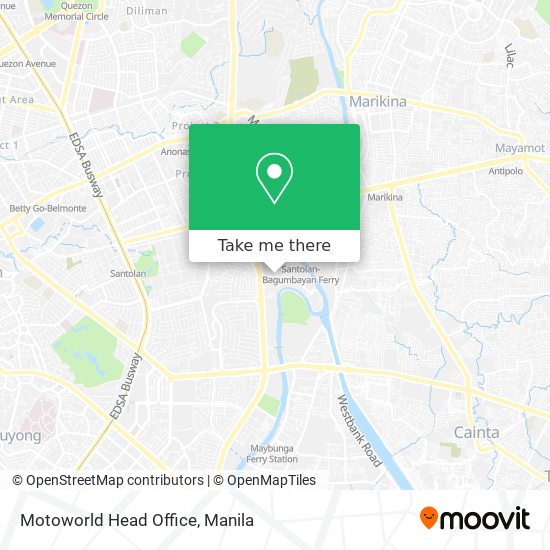 Motoworld Head Office map
