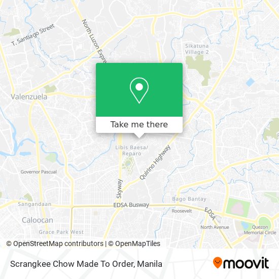Scrangkee Chow Made To Order map