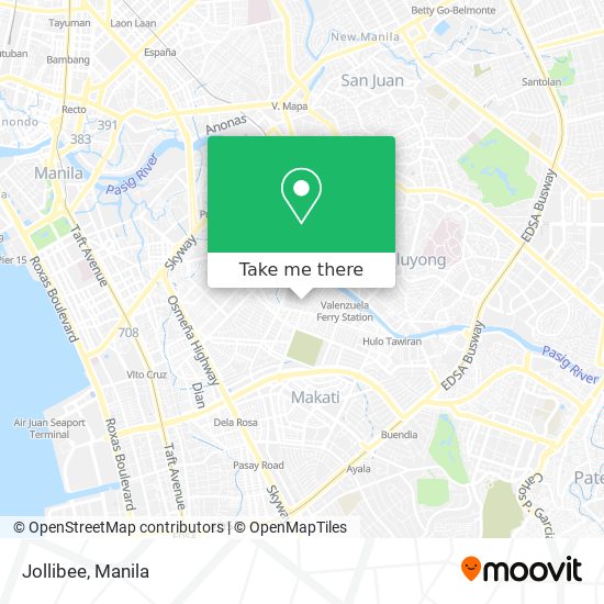 Jollibee map