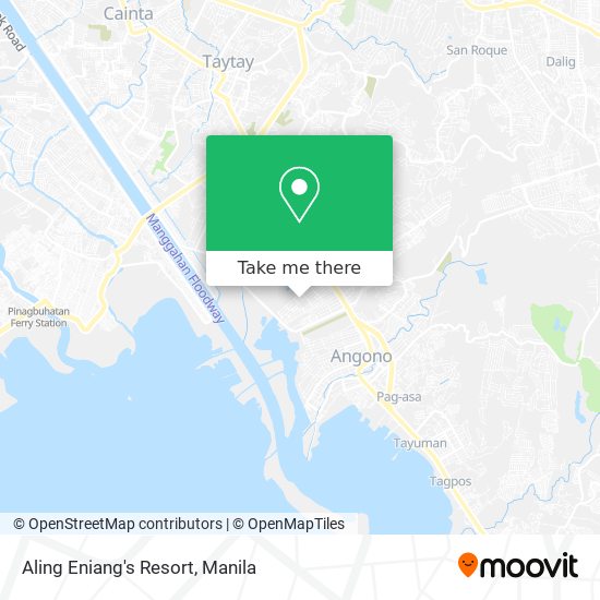 Aling Eniang's Resort map