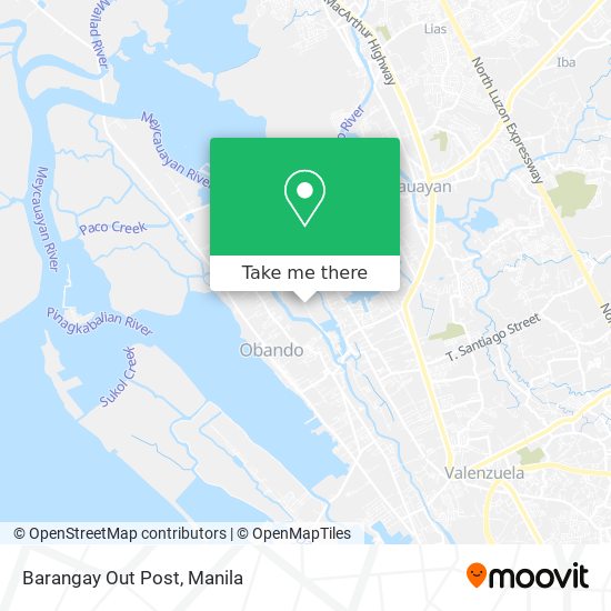 Barangay Out Post map