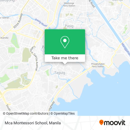 Mca Montessori School map