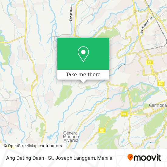 Ang Dating Daan - St. Joseph Langgam map